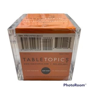 New Gourmet Foods+ Edition TABLETOPICS Questions to Start Great Conversations